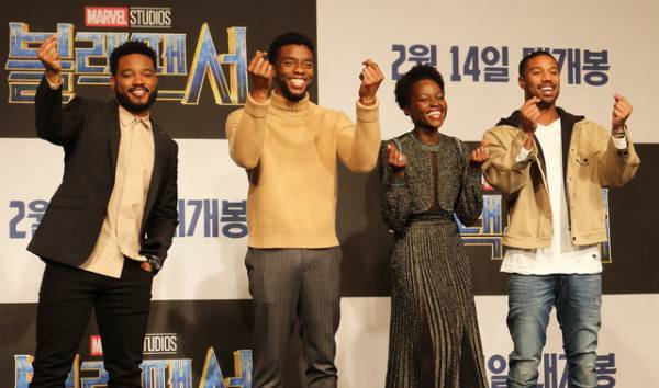 『ブラックパンサー』監督＆キャスト陣、韓国の熱烈歓迎に大感激！