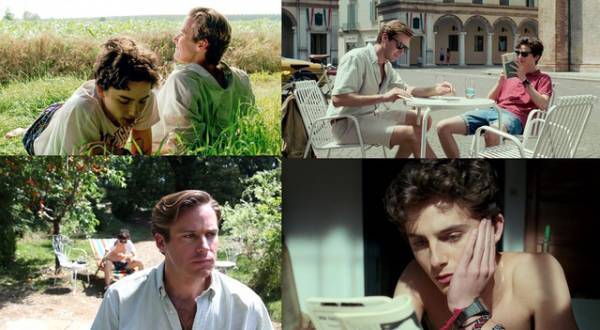 絵画のように美しい“初恋”ツーショット…『君の名前で僕を呼んで』日本版ポスター＆場面写真