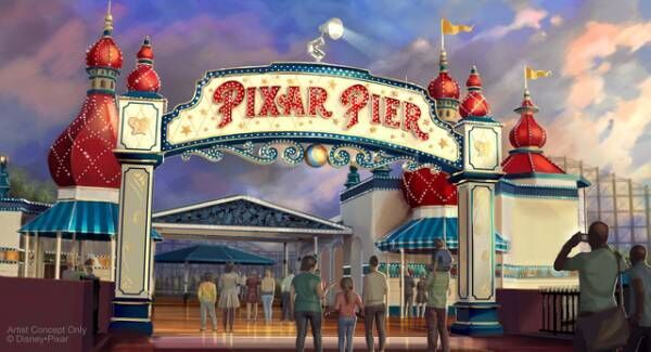 「ピクサー・ピア」／ディズニー・カリフォルニア・アドベンチャー・パーク