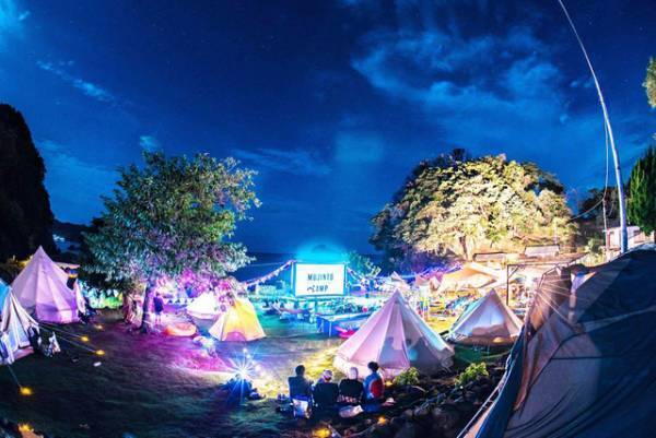 無人島でDIY 野外シネマフェス！「MUJINTO cinema CAMP」関西と瀬戸内で開催