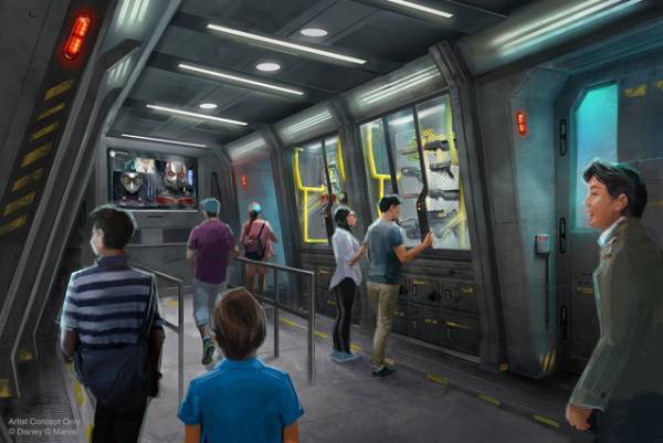 【香港ディズニー】マーベル極東拠点の香港に第3のライド登場！アントマンとワスプが舞うアートも初公開