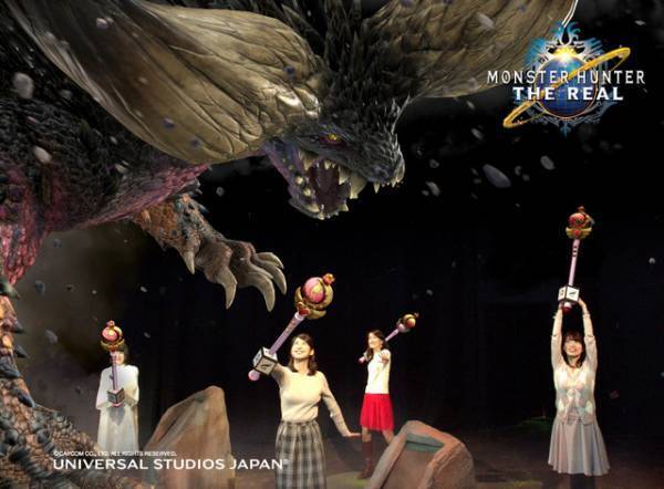 【USJ】“モンハン×セーラームーン”衝撃コラボ！オリジナルロッドでモンスターに立ち向かえ！