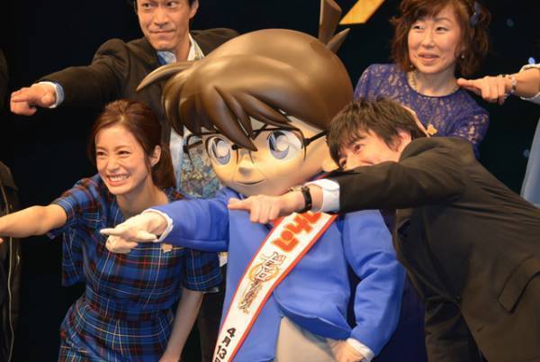 博多大吉、「あさイチ」でコナン紹介!? 原作者・青山剛昌がサプライズ登場