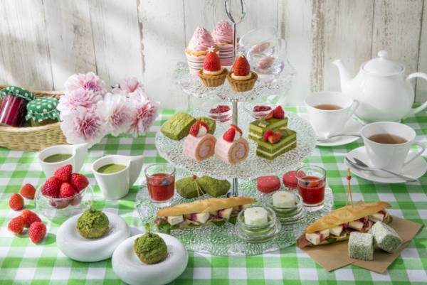 苺×抹茶の最強コラボ！ 「苺と抹茶のアフタヌーンティー」登場