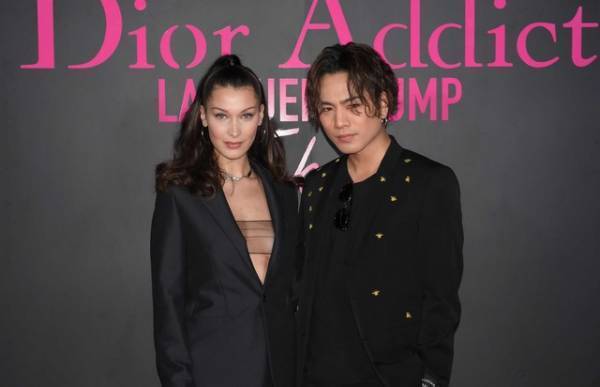 ベラ・ハディッド＆水原希子＆登坂広臣ら「Dior」新リップのパーティに登場