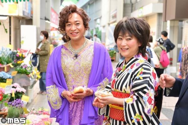 TOKIO城島似の“島茂子”、水谷千重子と初共演！ 伊丹をぶらり「ちちんぷいぷい」