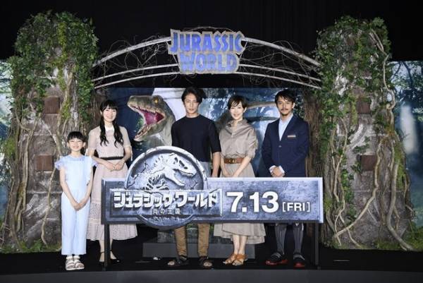 玉木宏＆木村佳乃『ジュラシック・ワールド』吹替続投へ！満島真之介らも参戦
