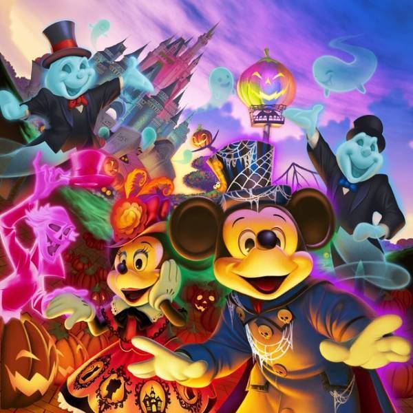 【ディズニー】今年のハロウィンはゴーストが主役！新パレード「スプーキー“Boo!”パレード」が初登場