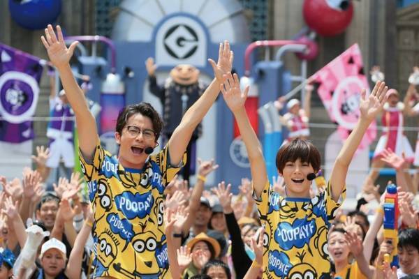 【USJ】オリラジ藤森＆美少年・翔が総勢200名とアゲアゲ！「ユニバーサル・ヘンザップ・サマー」