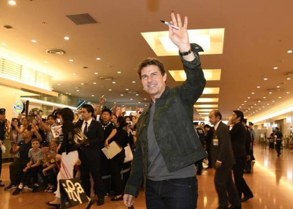 トム・クルーズ、2年ぶりの来日！ 「また日本に帰ってこられて本当に嬉しい」