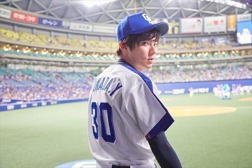 山田裕貴「親父の背中を追いかけて」 あの頃追いかけた夢に“感涙”の始球式！