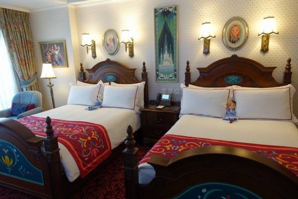 【香港ディズニー】アナ雪の世界観を完全再現！新登場のスイートに潜入