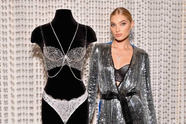 エルザ・ホスク、VSショーで1億円“ファンタジー・ブラ”の着用モデルに決定