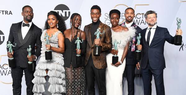 全米映画俳優組合賞授賞式で『ブラックパンサー』が最高賞を受賞！