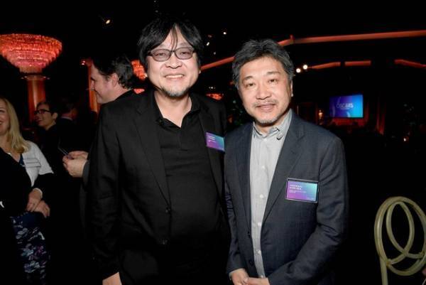 是枝裕和監督＆細田守監督らアカデミー賞授賞式前の昼食会に出席