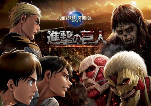 【USJ】「史上最大規模です！」再登場「進撃の巨人」が最新アニメと完全連動！