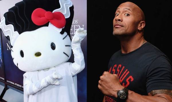 ハローキティ役はロック様!?　ハリウッド映画化で予想白熱