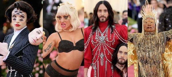 レディー・ガガ＆エズラ・ミラーら参加！「メットガラ」例年よりさらに奇抜なファッションが話題に