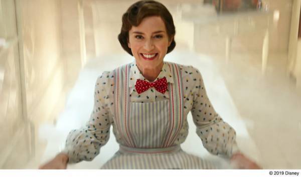 エミリー＆メリルが変顔、爆笑の嵐！『メリー・ポピンズ リターンズ』NG集