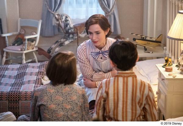 エミリー・ブラントの優しい歌声が響く！『メリー・ポピンズ』レコーディング風景が到着