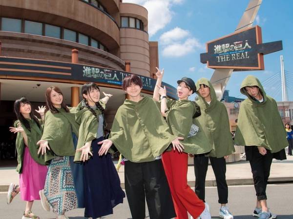 【USJ】梶裕貴ら「進撃の巨人」声優陣がパーク大集結！「涙がこぼれてしまいました」と大感激