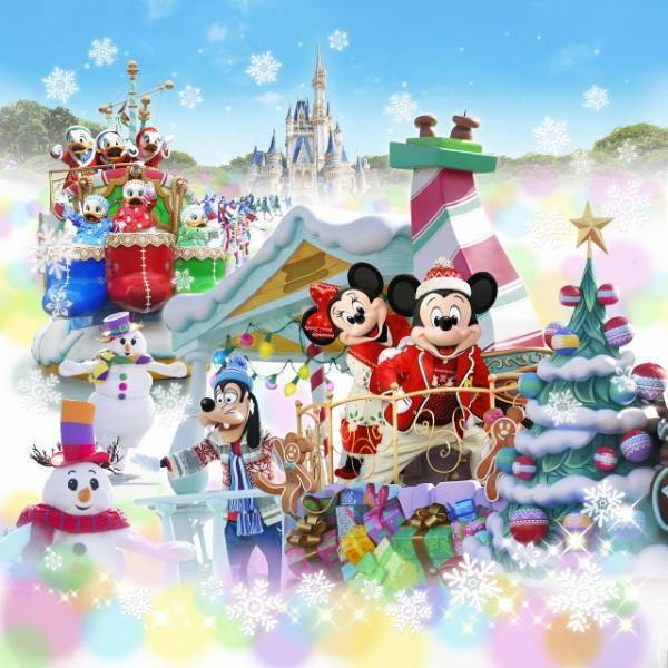 【ディズニー】JALがクリスマス時期限定の恒例パレードに、5度目の協賛