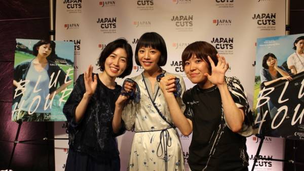 夏帆、N.Y.ジャパン・カッツでも大盛況！箱田監督を「ずっと観察していました」