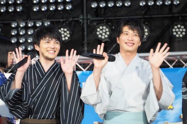 田中圭＆林遣都ら、浴衣でそろい踏み！すさまじい反響に感謝「パワーアップして戻ってきた！」