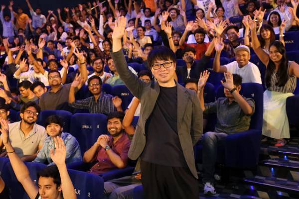 『天気の子』インドプレミアの熱狂に新海監督大きな手応え「3年後くらいにまた」