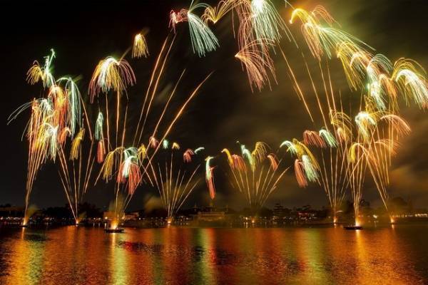 【海外ディズニー】フロリダの夜を彩る新花火、「エプコット・フォーエバー」を鑑賞