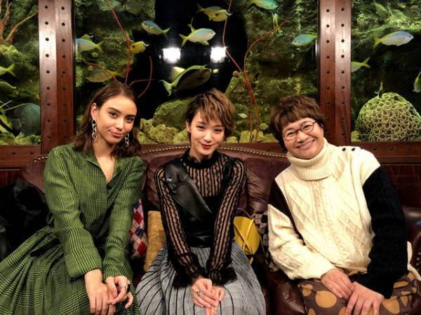 剛力彩芽“あの恋”を本音で語る…滝沢カレンとの同級生トークも「グータンヌーボ2」