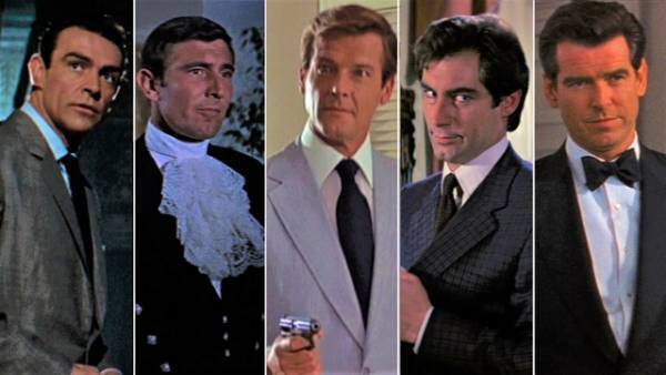 ショーン・コネリーからピアース・ブロスナンまで『007』20作品を一挙放送