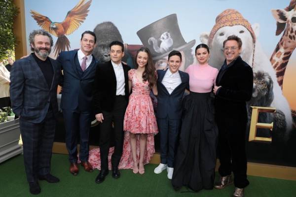 R・ダウニー・Jr.＆ラミ・マレック＆セレーナ・ゴメスら集結『ドクター・ドリトル』プレミア