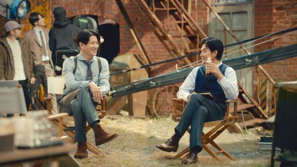 永山瑛太＆松田龍平の休憩中を覗く 仲良し新CM公開