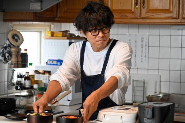 井ノ原快彦＆道枝駿佑、親子の絆が垣間見える『461個のおべんとう』場面写真