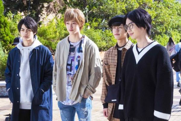 吉野北人ら『私モテ』最旬俳優4人組の新写真入手「楽しい映画にしよう」と監督