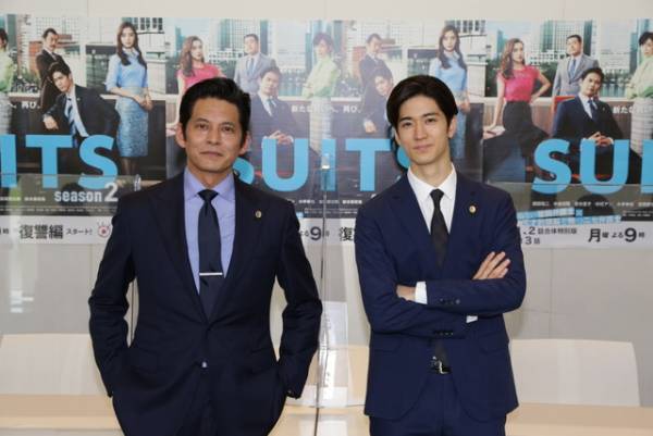 織田裕二、中島裕翔と「SUITS2」今後の見どころ語る「毎回の話に動きがあります」