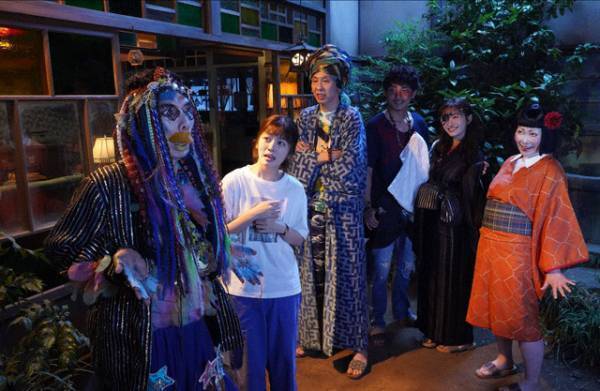 片桐仁の“アマビエ”に「似すぎ」の声、毎熊克哉のパリピぶりも注目…「妖怪シェアハウス」第4話