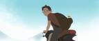 少年と飛べない小鳥がバイクで駆け抜ける…幻想的な世界映す『Away』本編映像