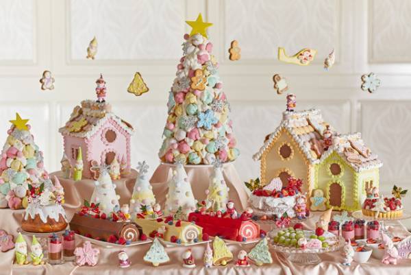 【ディズニー】約20種類のスイーツにローストビーフを堪能する16日間、グランドニッコー東京ベイでクリスマススイーツブッフェ開催