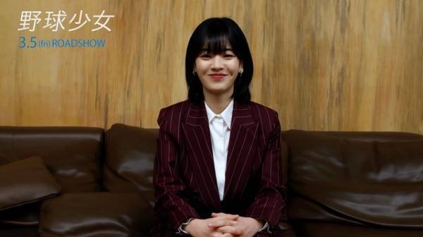 イ・ジュヨン『野球少女』日本公開に喜び語る！新春メッセージ＆メイキング画像到着