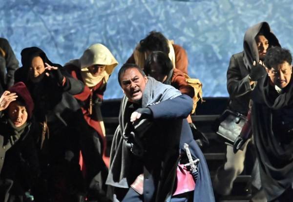 宮沢氷魚「喜びを噛み締めながら」渡辺謙との共演舞台「ピサロ」5月アンコール上演