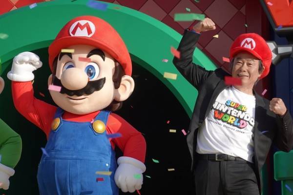 【USJ】マリオの生みの親・宮本茂氏、「コロナが落ち着いたら世界中のみなさんに来てほしい！」　新エリア開業セレモニー登壇