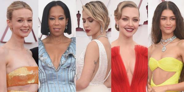 【第93回アカデミー賞】異例ずくめの授賞式、レッドカーペットには今年も華やかな装い