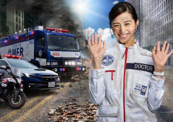 中条あやみ、鈴木亮平率いる「TOKYO MER」の研修医に「闘いが始まるんだなと実感」
