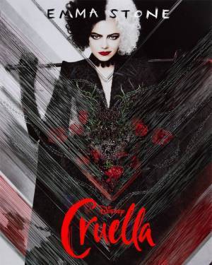 清川あさみが描くクルエラ公開！「芸術的なモンスター」