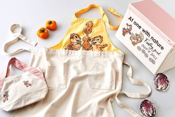 【ディズニー】チップ＆デールをデザインしたホーム雑貨も！ストアと「FOOD TEXTILE」の共同企画第2弾アイテム誕生