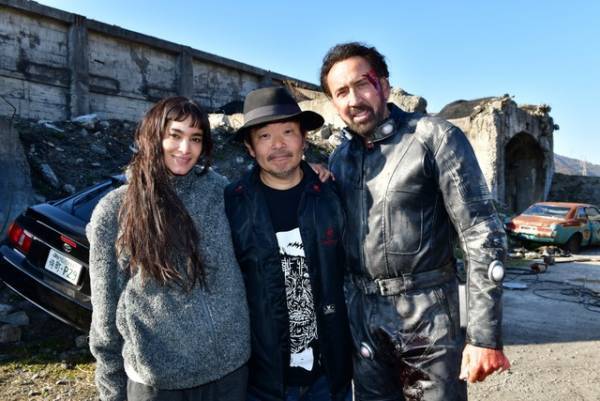 ニコラス・ケイジ×園子温メイキング写真『プリズナーズ・オブ・ゴーストランド』