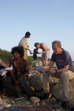 アレクサンダー・ロックウェル監督『スウィート・シング』、家族愛と映画愛溢れるメイキング写真解禁