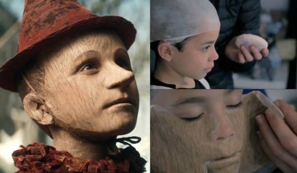 CGと見間違うほどのリアルな木目メイク『ほんとうのピノッキオ』メイキング映像